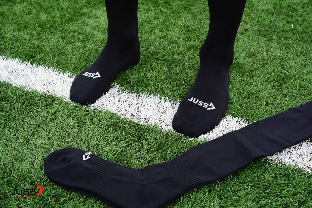 JUSS7 Voetbal Kousen - Zwart | 41-45