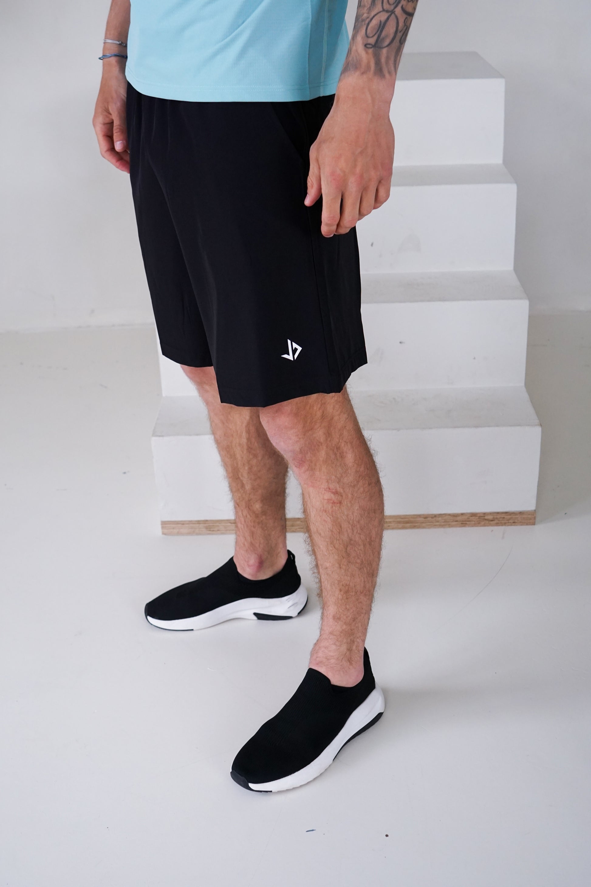 sportbroek heren zwart met zakken