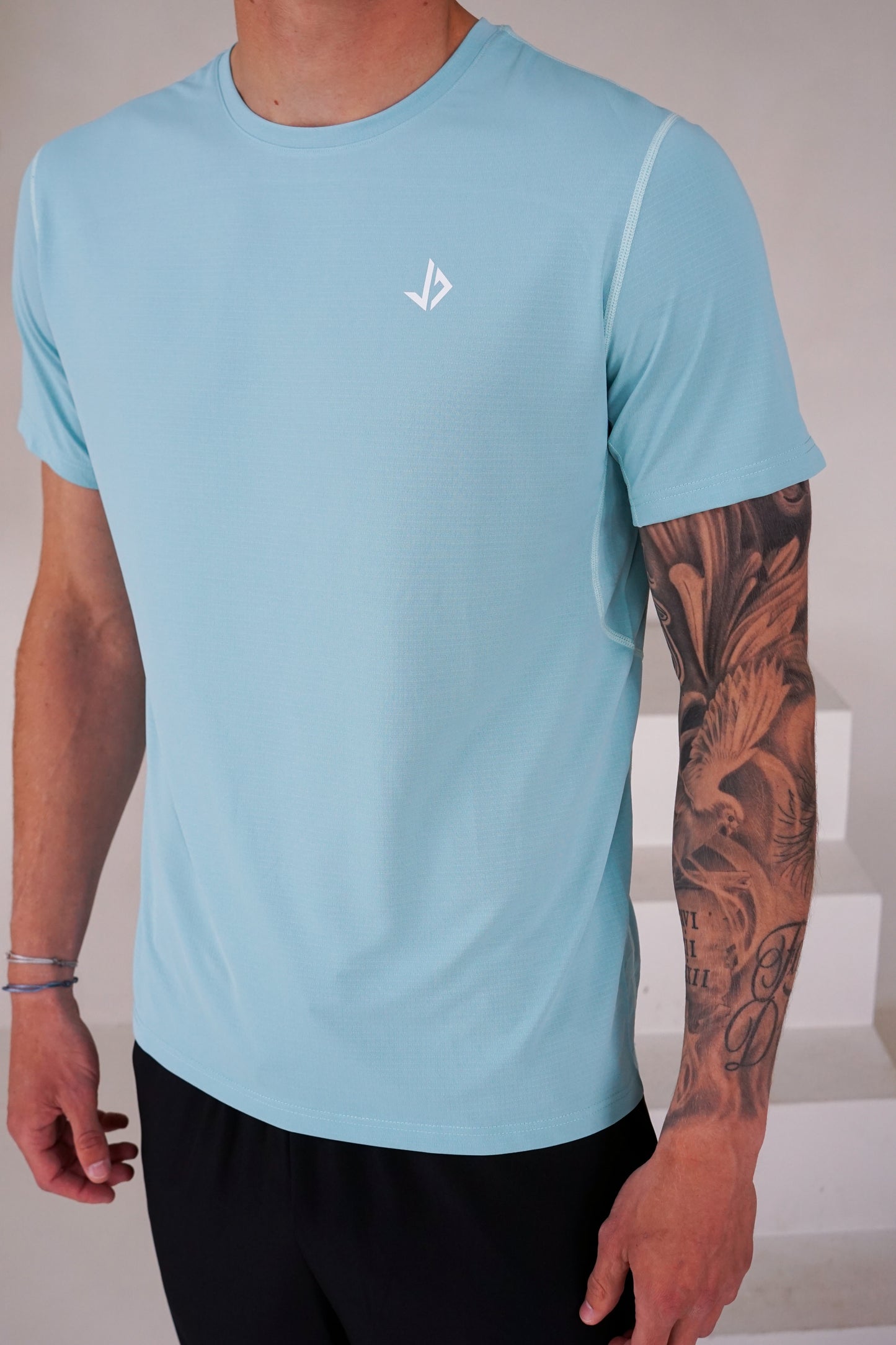 sportshirt heren mint groen