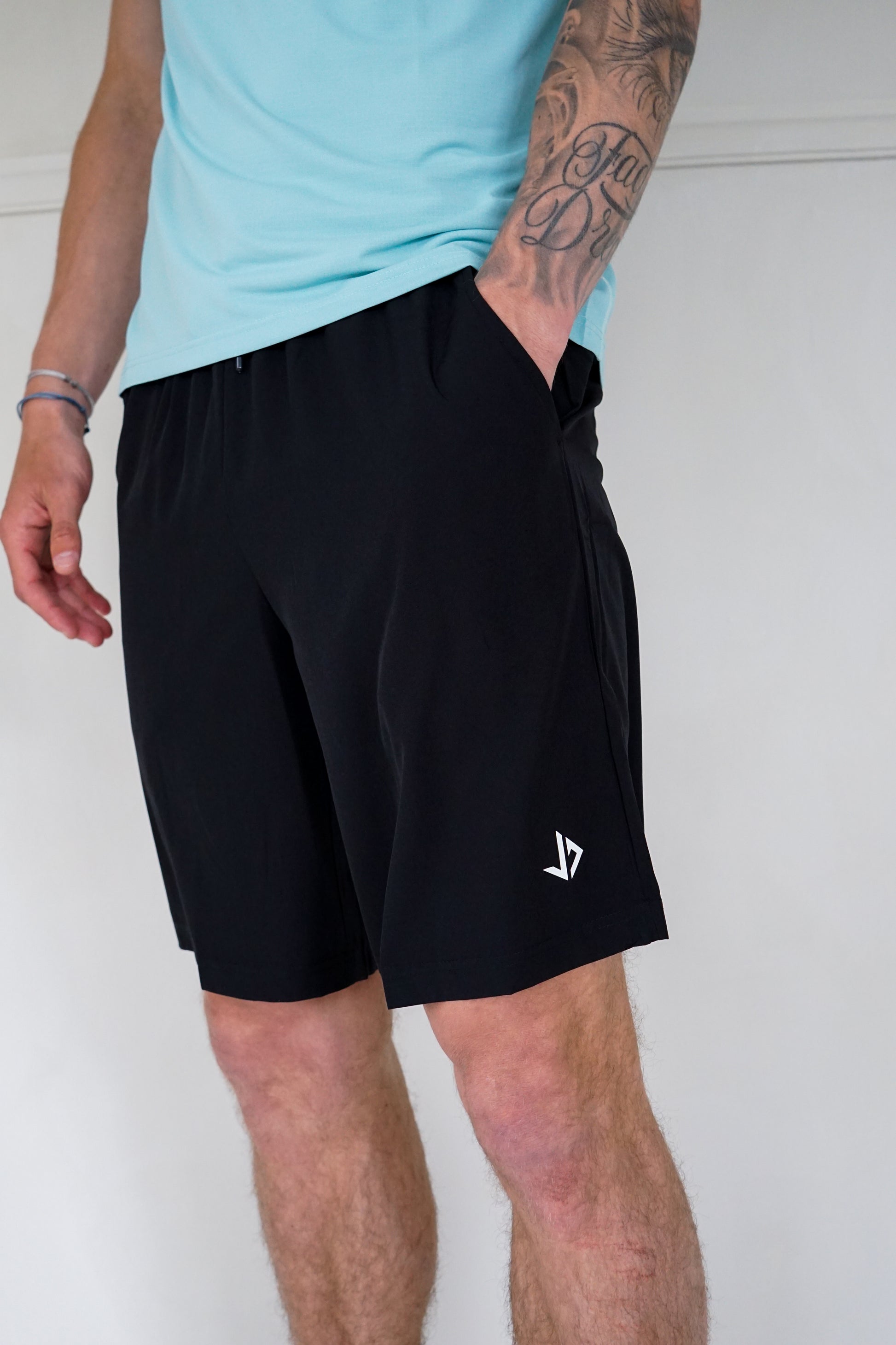 sportbroek heren zwart met zakken