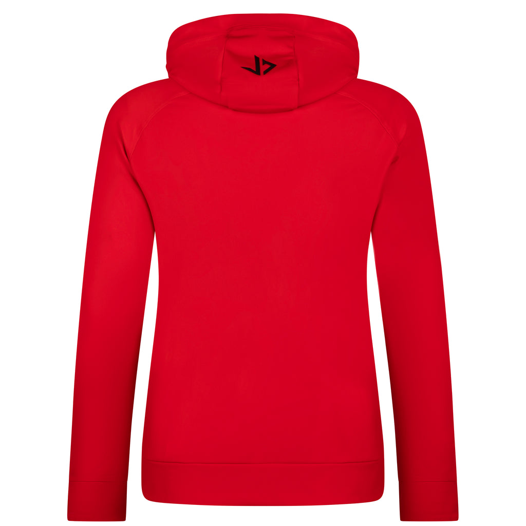 SPORT HOODIE EXTRA LANG - RED