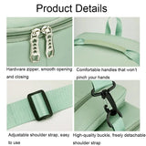 Large Capacity Waterproof Sports Training Handheld Gym Bag with Shoe Compartment(Light Green)