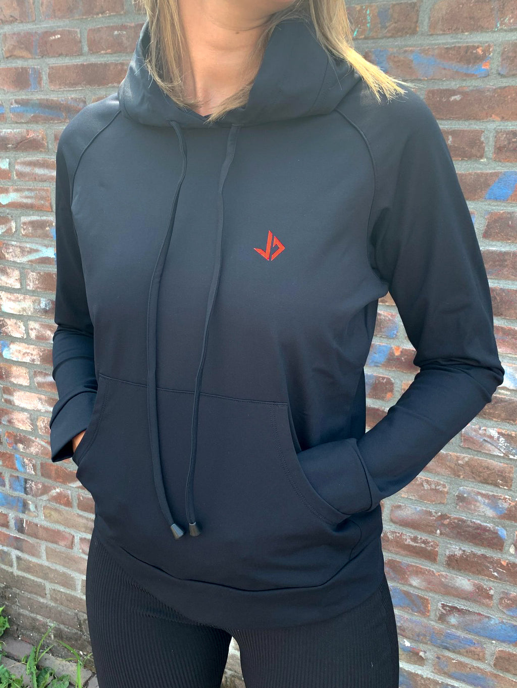 HOODIE PERFECT FIT WOMEN - BLACK