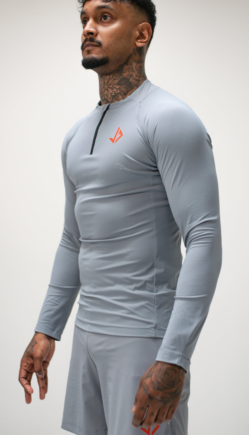 LIGHTWEIGHT RUNNING PRO LONGSLEEVE SLIM FIT - GREY