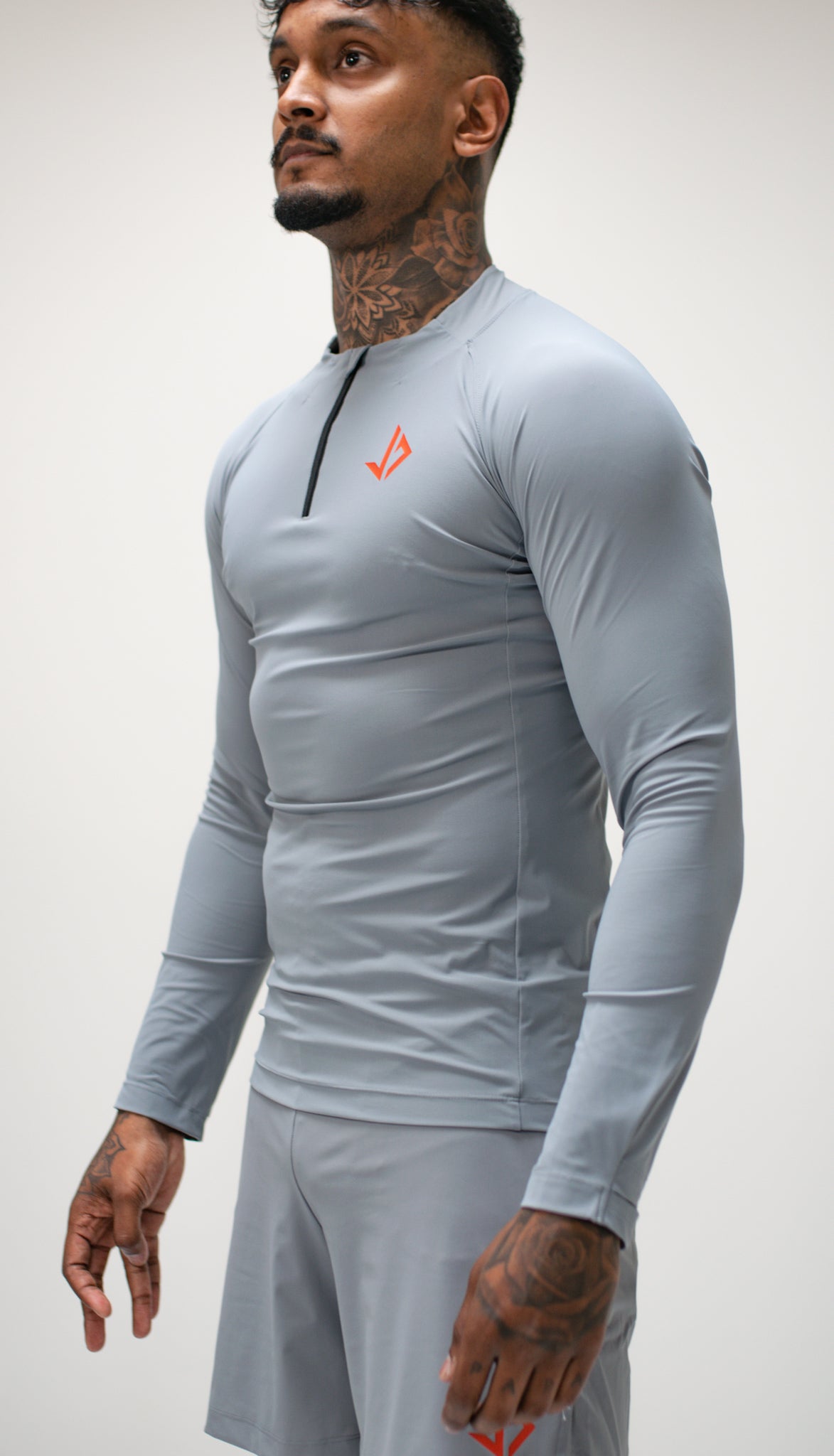 LIGHTWEIGHT RUNNING PRO LONGSLEEVE SLIM FIT - GREY