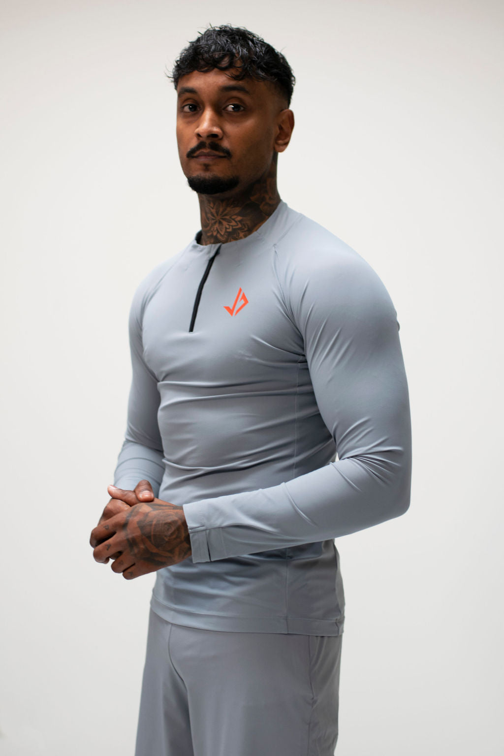 LIGHTWEIGHT RUNNING PRO LONGSLEEVE SLIM FIT - GREY