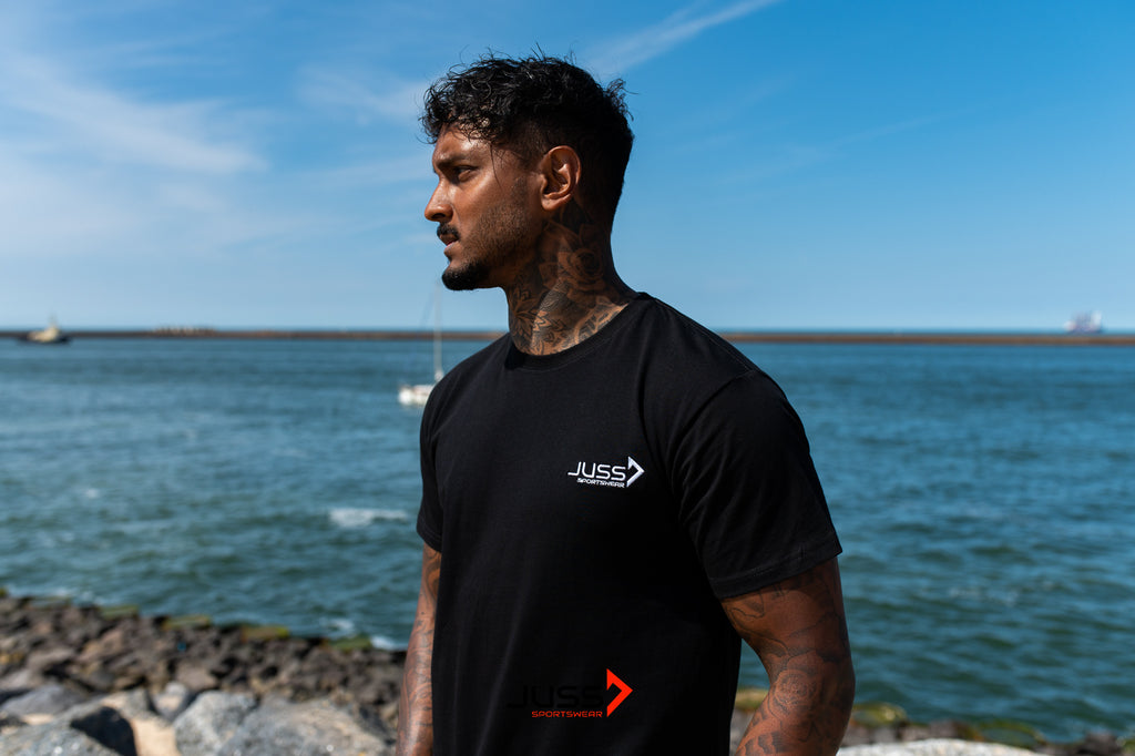 JUSS7 BASIC SHIRT - BLACK