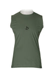 SPORT TOP EXTRA LANG - ARMY GREEN