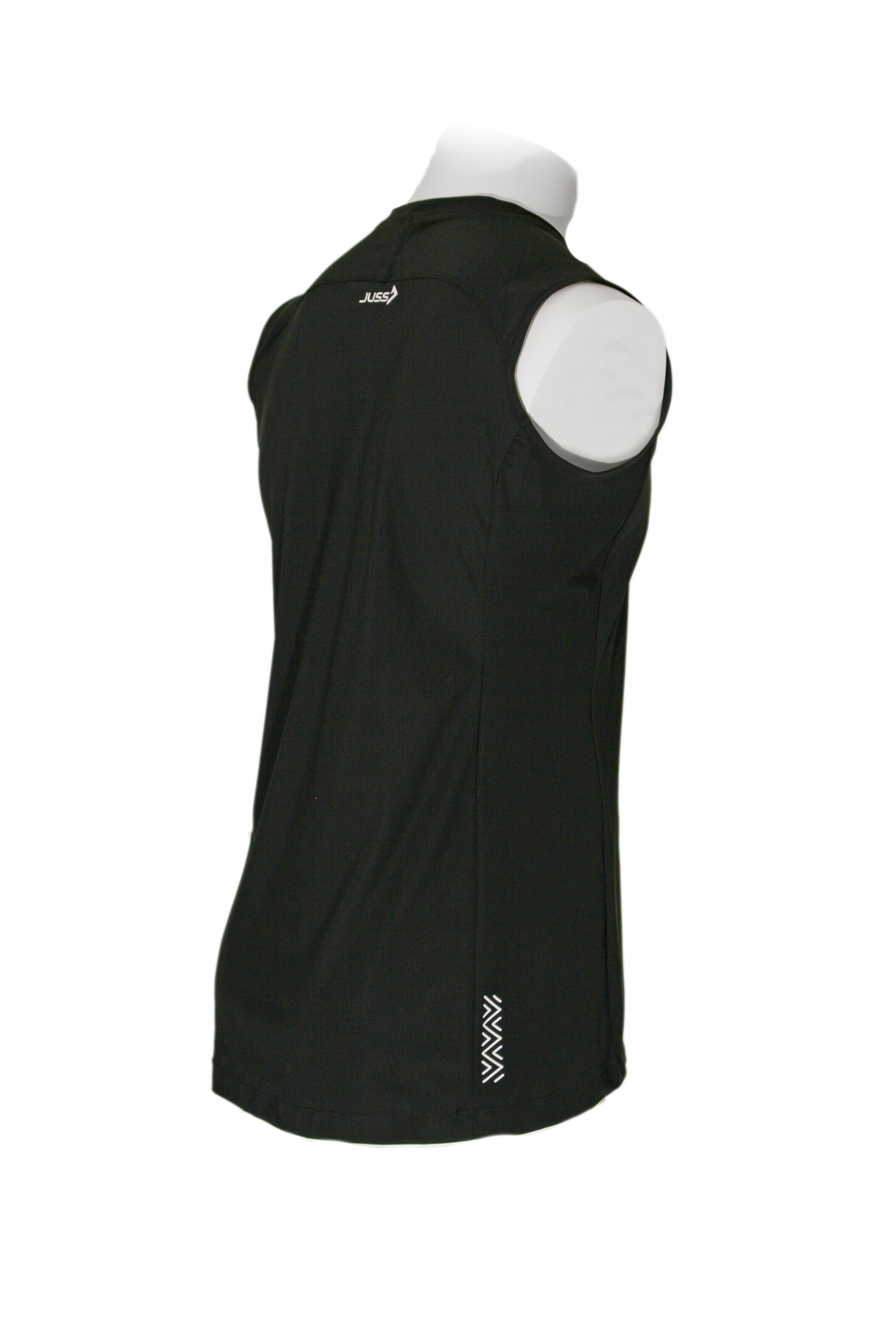 SPORT TOP EXTRA LANG - BLACK