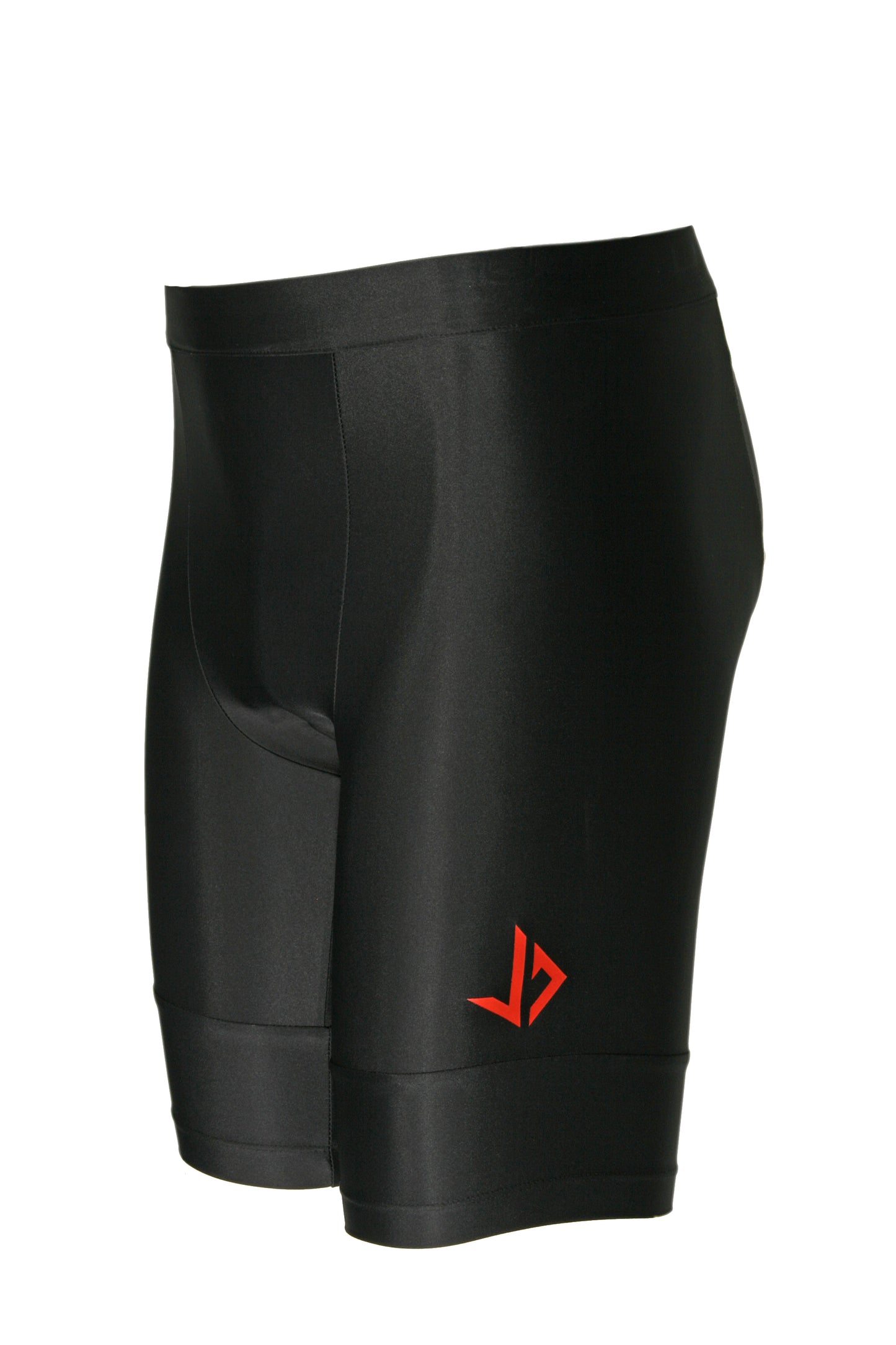 Detailfoto van de telefoonzak in de JUSS7 Run & Slide hardloopbroek zwart